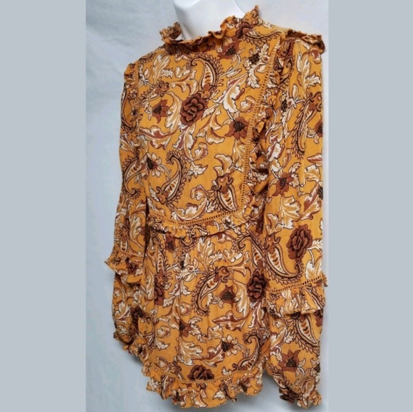 Spell & the Gypsy Designs Lotus Blouse size small - Picture 2 of 7